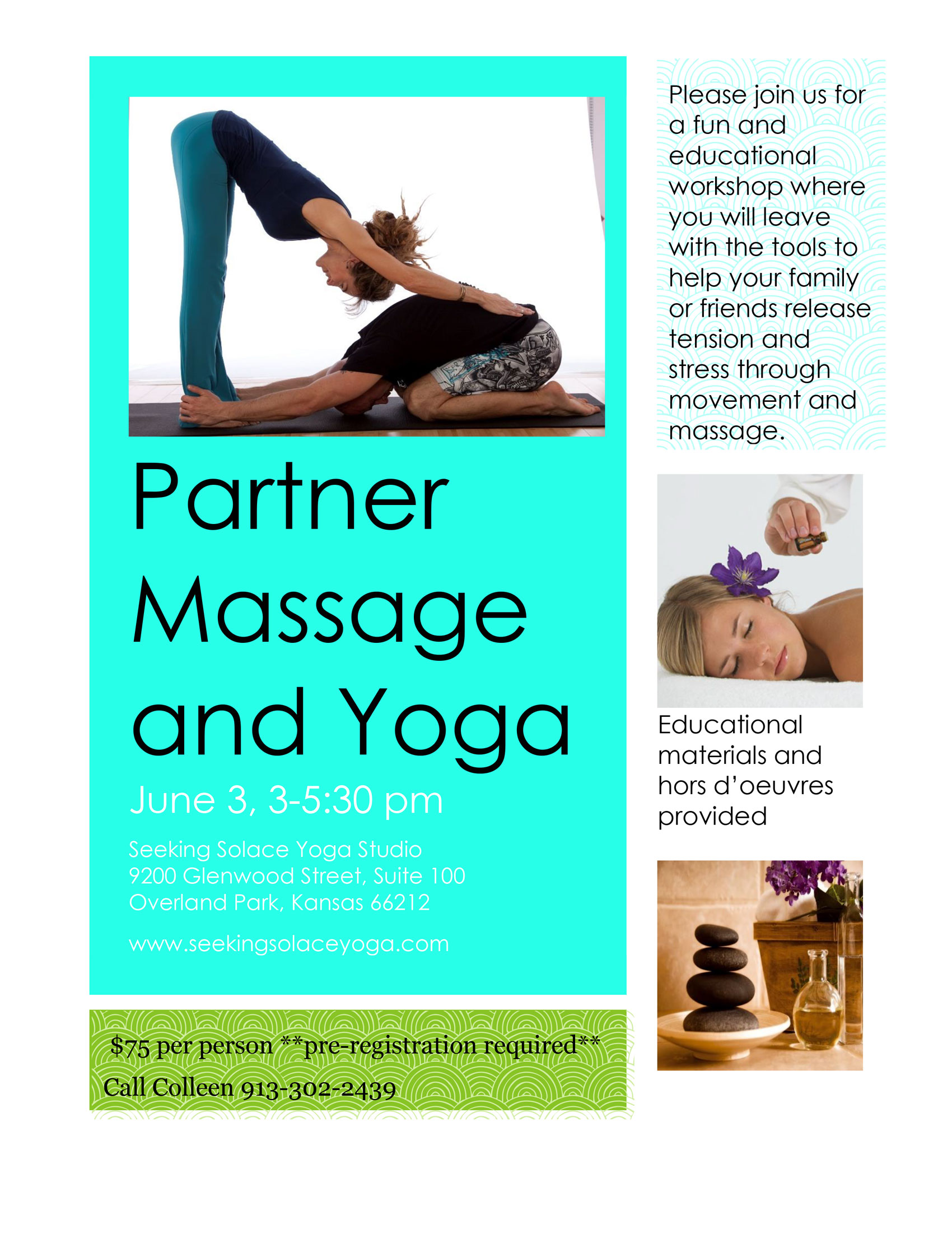 Partner Massage & Yoga